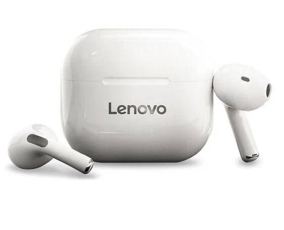 

Беспроводные Bluetooth наушники Lenovo LP40 | IP54 | White, Белый
