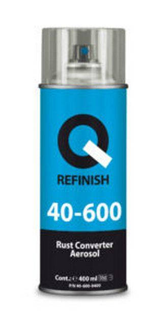 

40-600-0400 Перетворювач іржі+Епоксидний Грунт 2в1 400мл Q-Refinish, Серый