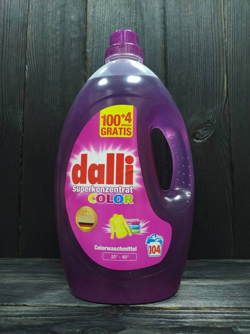 

DALLI COLOR ГЕЛЬ - КОНЦЕНТРАТ ДЛЯ ЦВЕТНЫХ ВЕЩЕЙ 3.65 л - 104 стирок