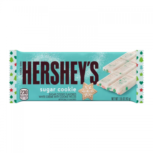 

Новогодний шоколад Hershey's sugar cookies 43g