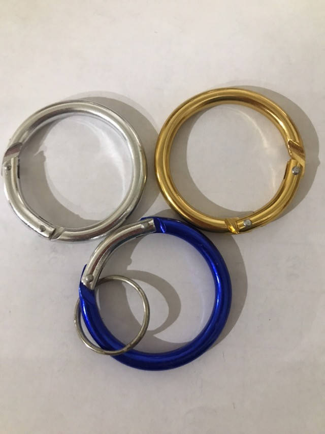 

Туристический карабин диаметр 5см О-Ring брелок универсальный