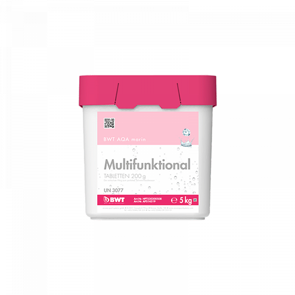 

МУЛЬТИФУНКЦІОНАЛЬНІ ТАБЛЕТКИ BWT AQA MARIN (5 КГ)