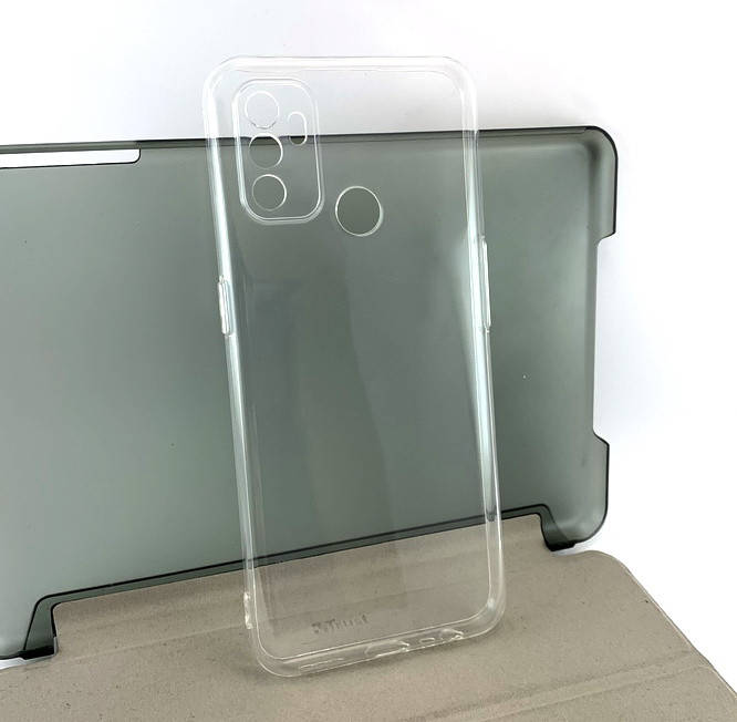 

Чехол для OPPO A53, OPPO A32 накладка бампер Ultra Thin противоударный силиконовый прозрачный