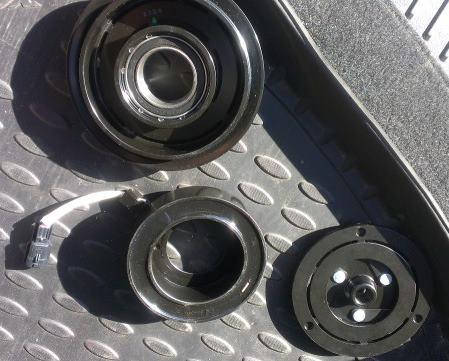 

92660JA00B Шкив компрессора Nissan Altima, Sentra 2.5 07-12, X-TRAIL (T31R) 09-