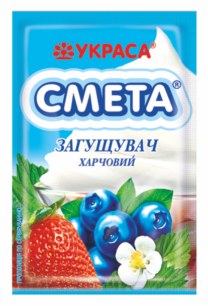 

Загуститель пищевой «Смета» "УКРАСА" (12 г)