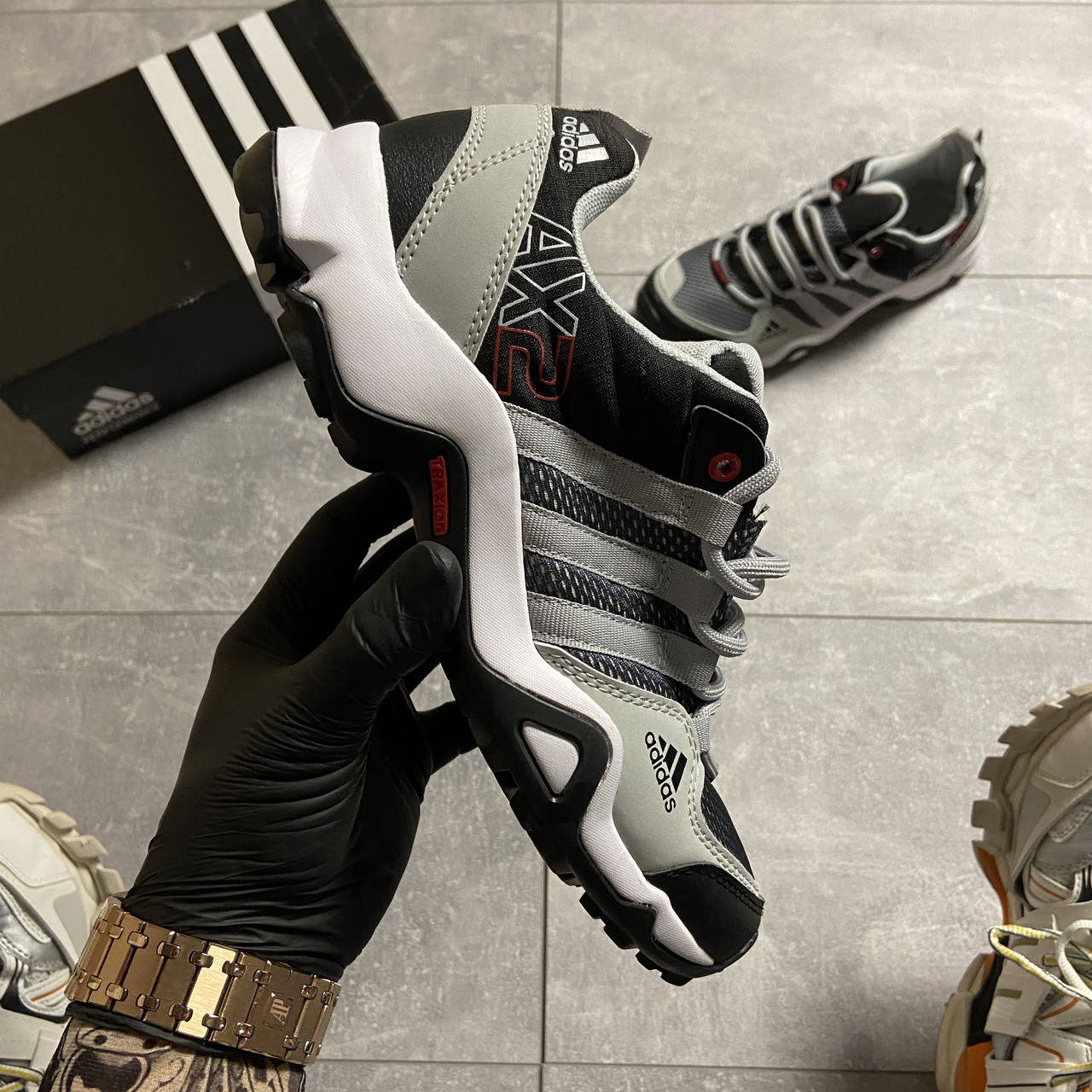 

Кроссовки / кеды Adidas Terrex AX2 Gray/Black (Серый)
