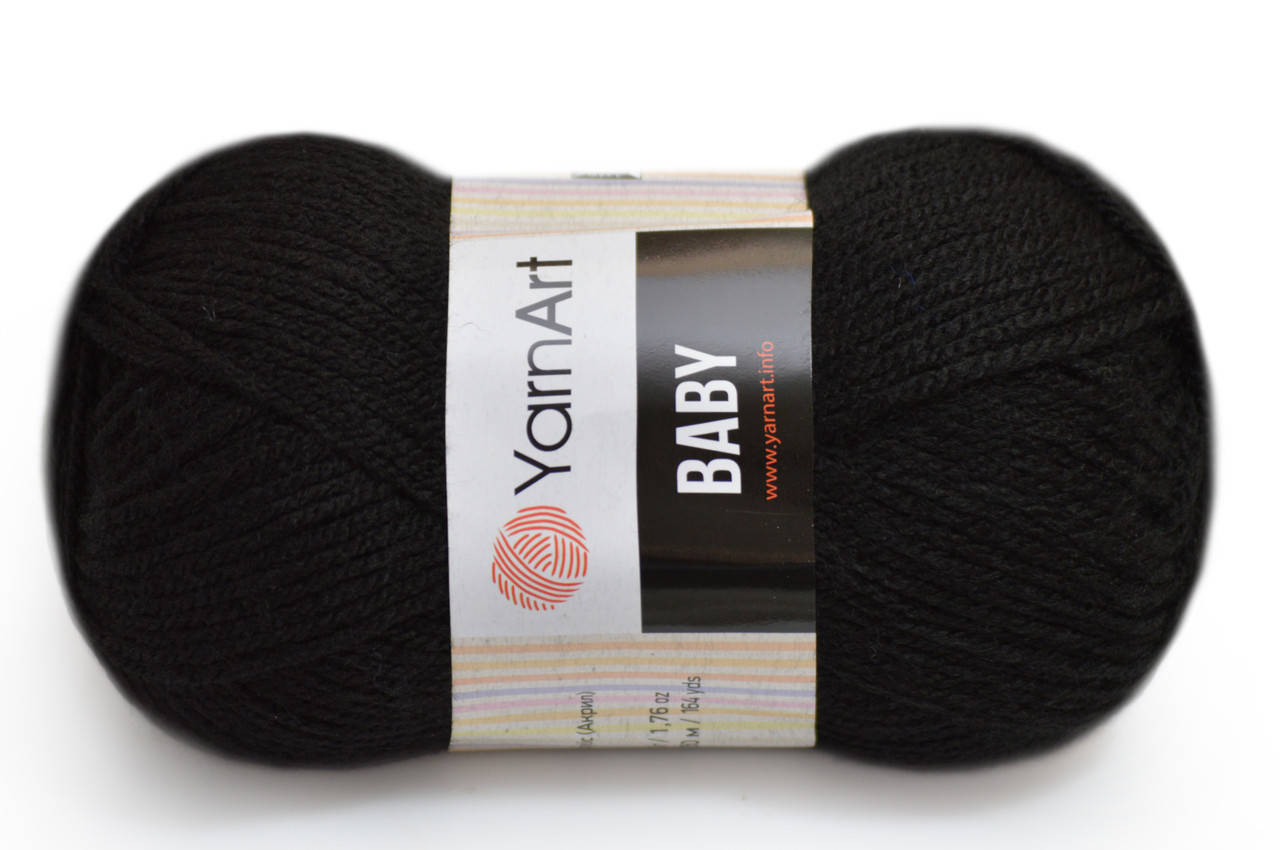 

YarnArt Baby, черный №585
