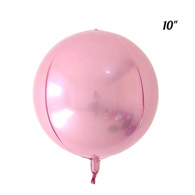 

Фольгированный шар мини-сфера розовый 10" Китай
