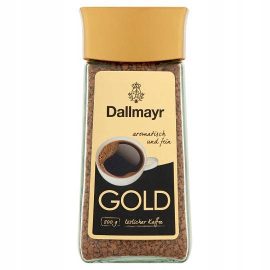 

Кофе растворимый Dallmayr Gold 200г Германия