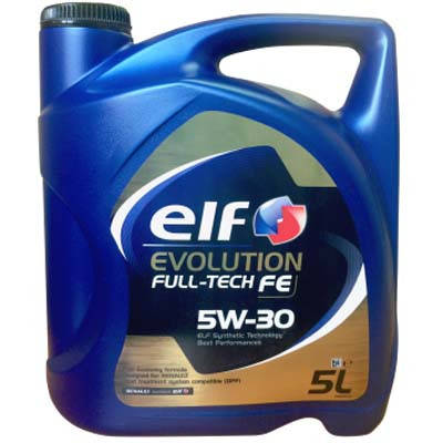 

Моторное масло ELF 5w30 Evolution Full Tech FE 5л