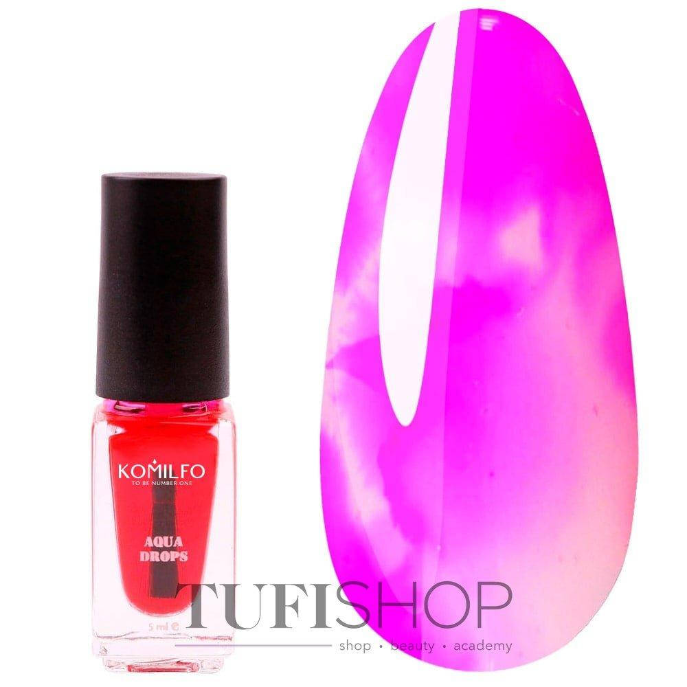

Акварельные капли Komilfo Aqua Drops №007 Pink 5 мл, Розовый