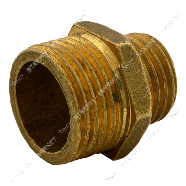 

Ниппель латунный 1/4-1/2