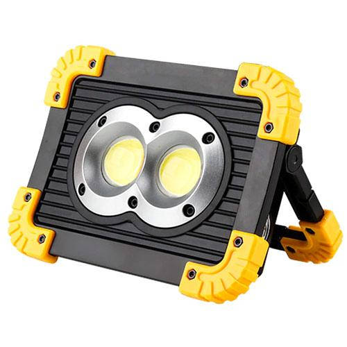 

Прожектор светодиодный аккумуляторный портативный 20Вт COB LED LL-802