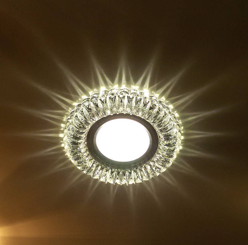 

Встраиваемый светильник Feron 7314 с LED подсветкой потолочный точечный