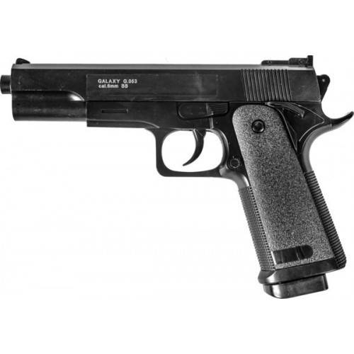 

G053 Страйкбольный пистолет Galaxy Beretta 92 пластиковый