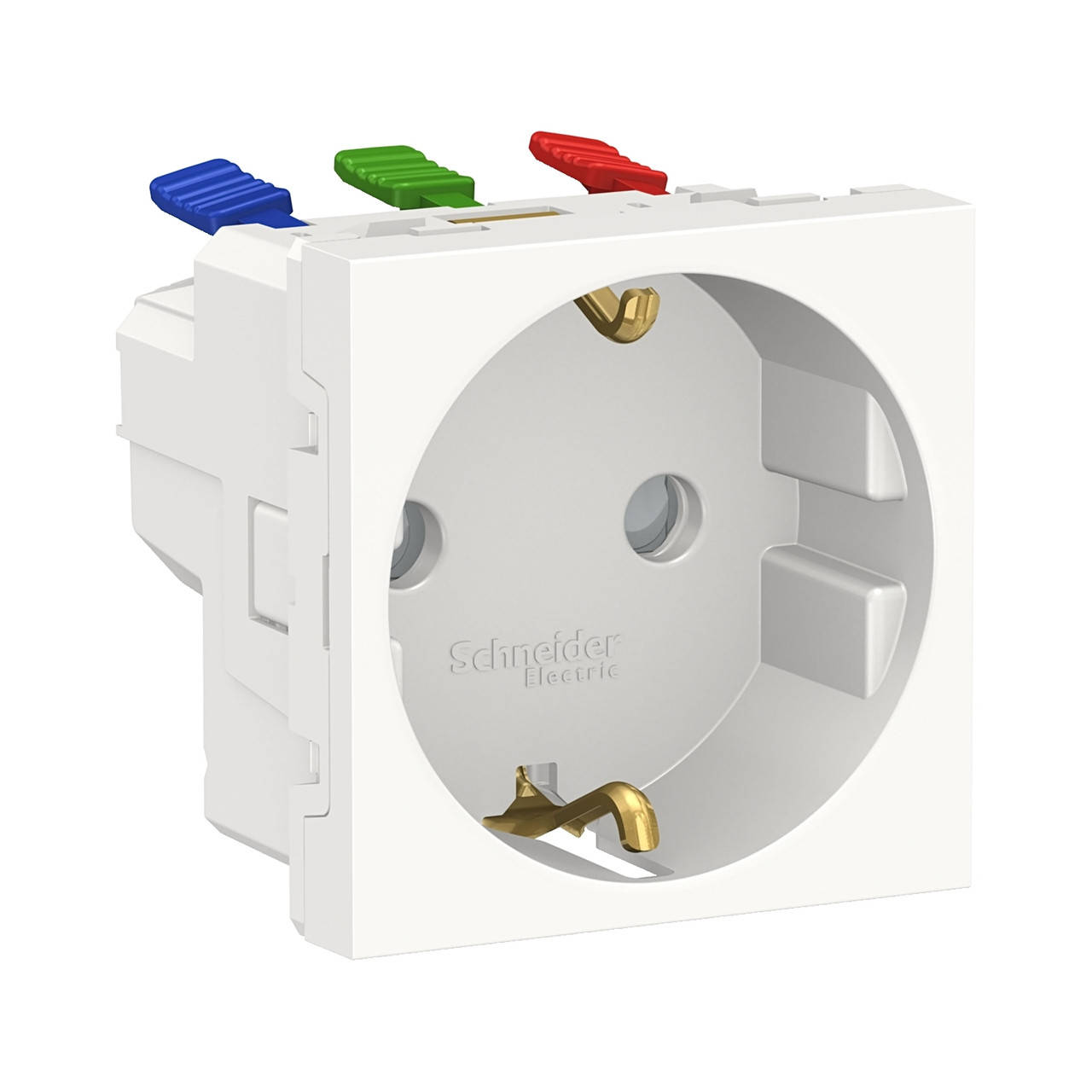 

NU305718 Unica New РОЗЕТКА с зазем., со штор., с быстроз. клем., 16А 250В, 2мод БЕЛЫЙ Schneider