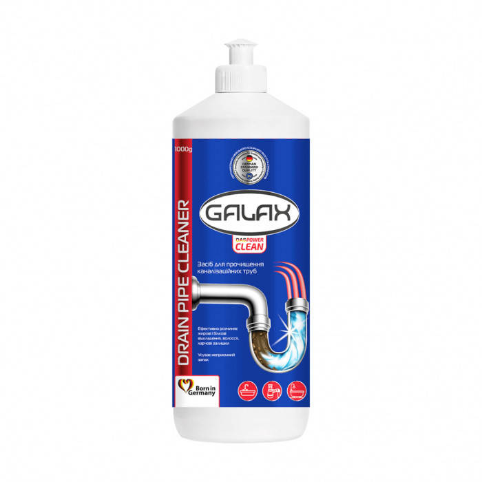 

Средство для прочистки канализационных труб Galax Das Power Clean 720153 1 л BF