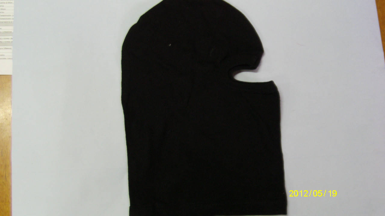 

Маска феска черная