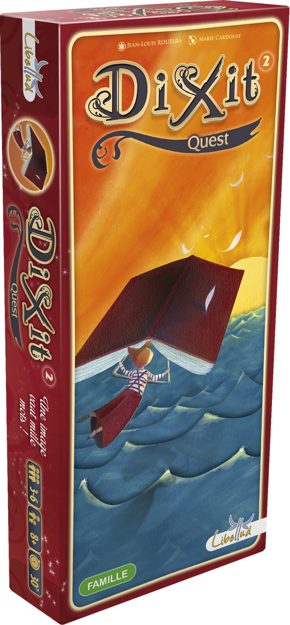 

Настольная игра Диксит 2: Приключение (Діксіт 2: Пригода, Dixit 2: Quest)