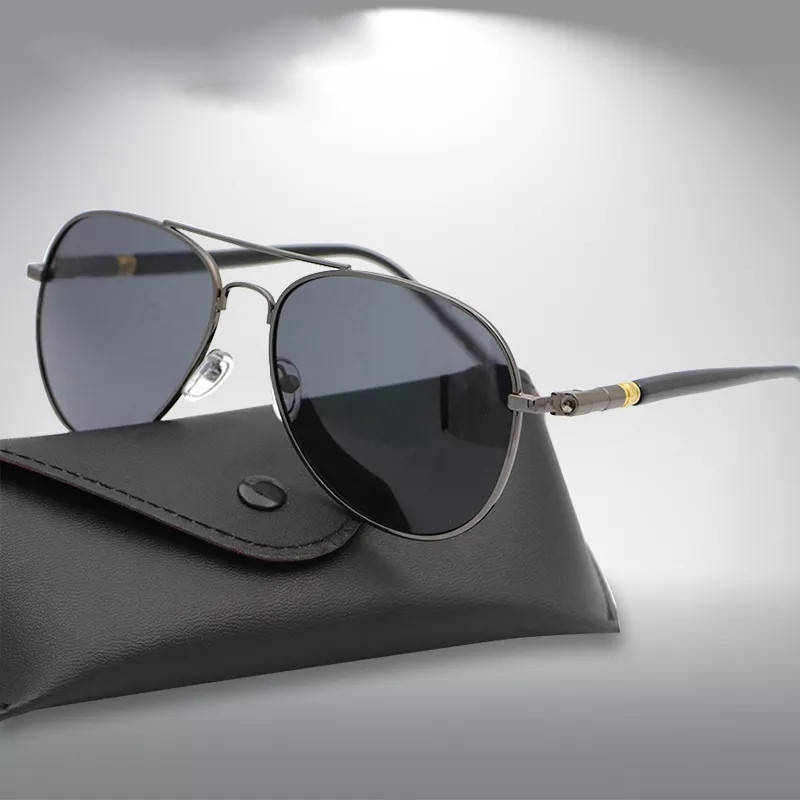 

Сонцезахисні поляризаційні чоловічі окуляри , Ray-Ban чоловічі чорного кольору