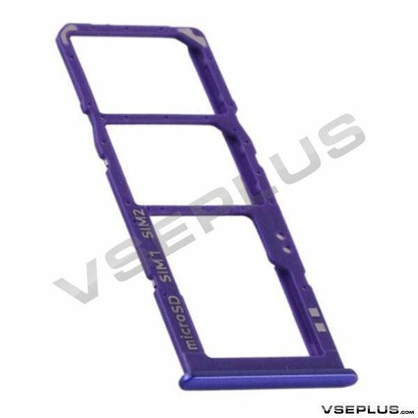 

Держатель SIM карты Samsung A307 Galaxy A30s, фиолетовый