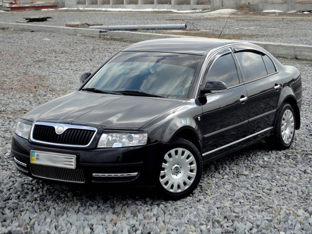 

Реснички на Skoda Superb 2002-2008