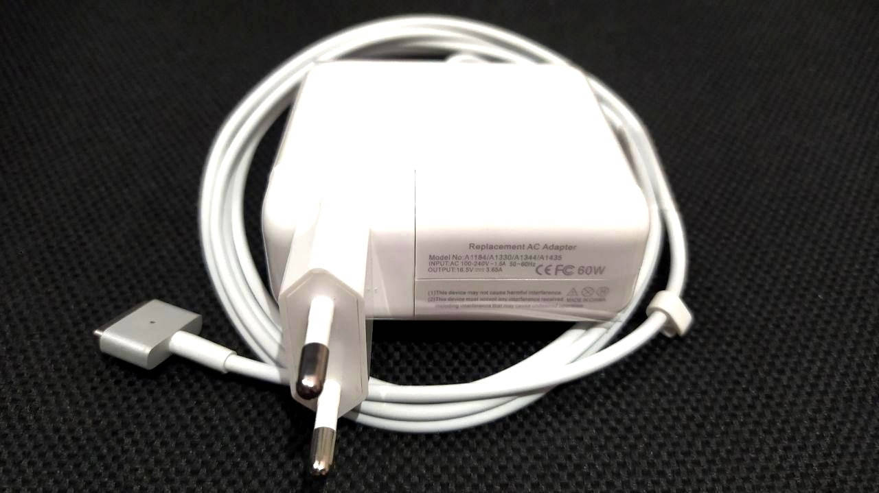 

Блок питания для ноутбука Apple MacBook Pro 13" Retina 60W 16.5V 3.65A T-style MagSafe2