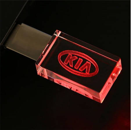 

Флешка с логотипом КIA КИА 64 Гб в подарочной коробке, Красный