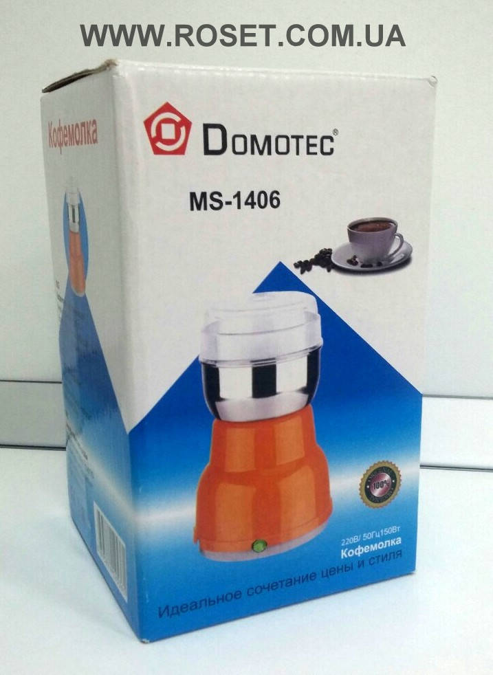 

Кофемолка электрическая Domotec Germany MS-1406