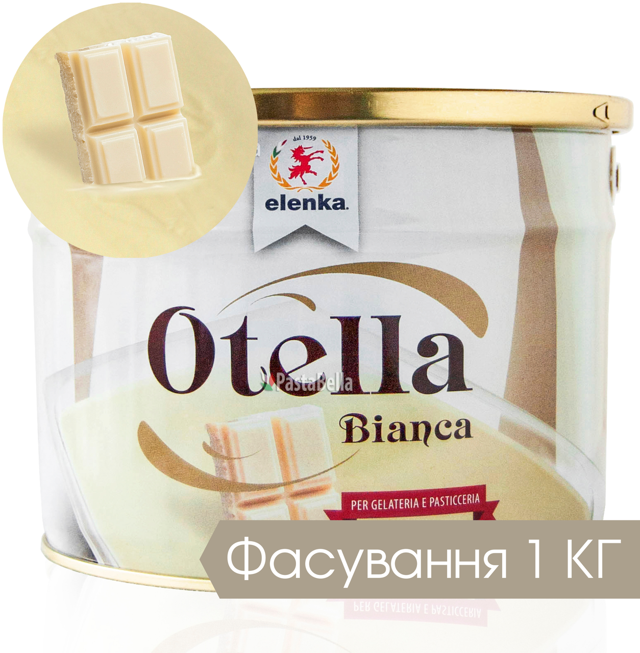 

Кондитерский крем-покрытие "Отелла" Белый Шоколад - "Otella" Bianca Elenka 1kg