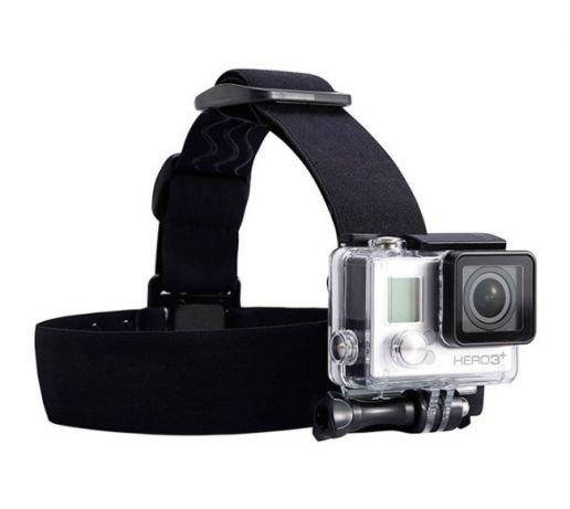 

Крепление на голову SHOOT Head Strap Mount Black для GoPro Sjcam Xiaomi Sony [20013], Черный