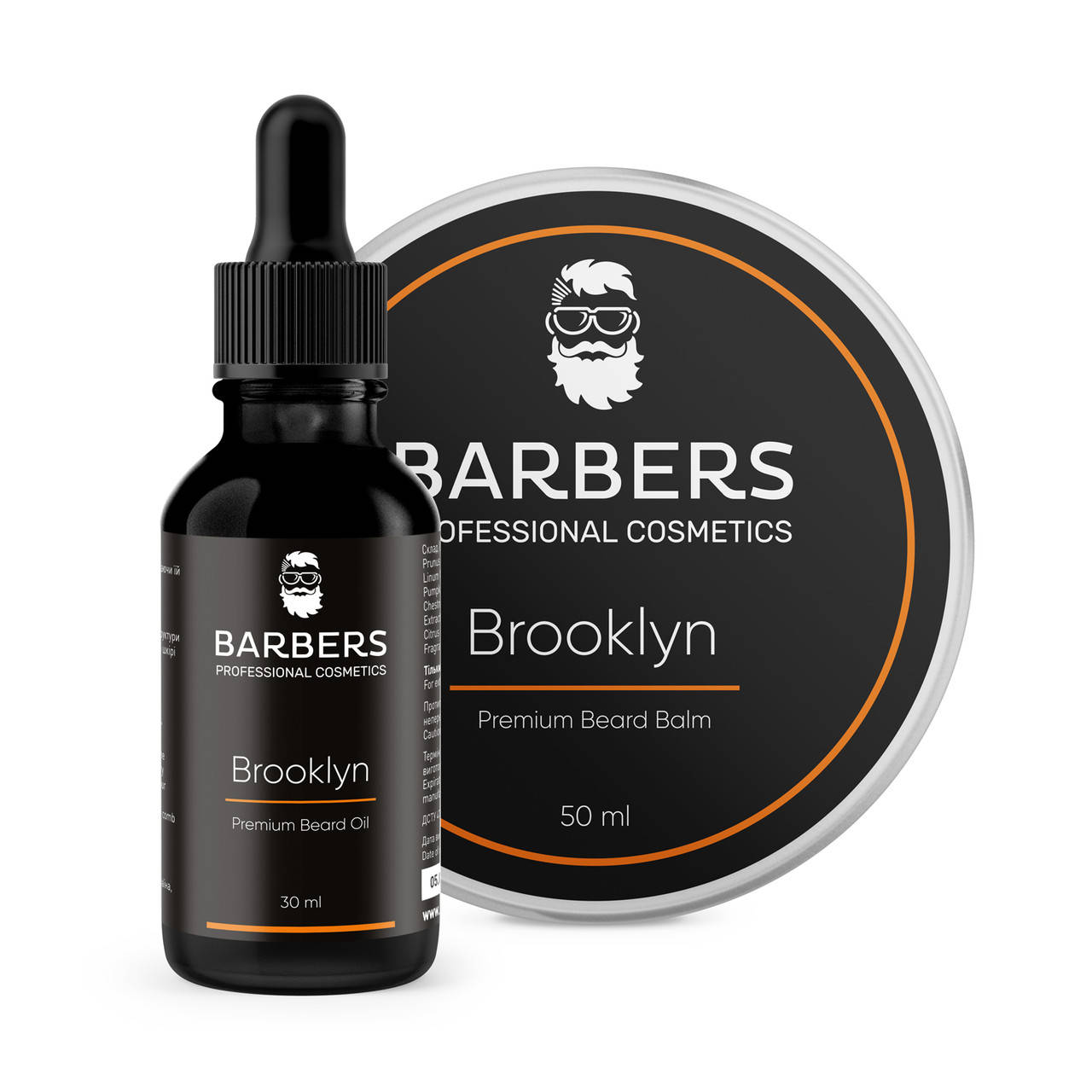 

Набор для ухода за бородой Barbers Brooklyn 30 мл + 50 мл