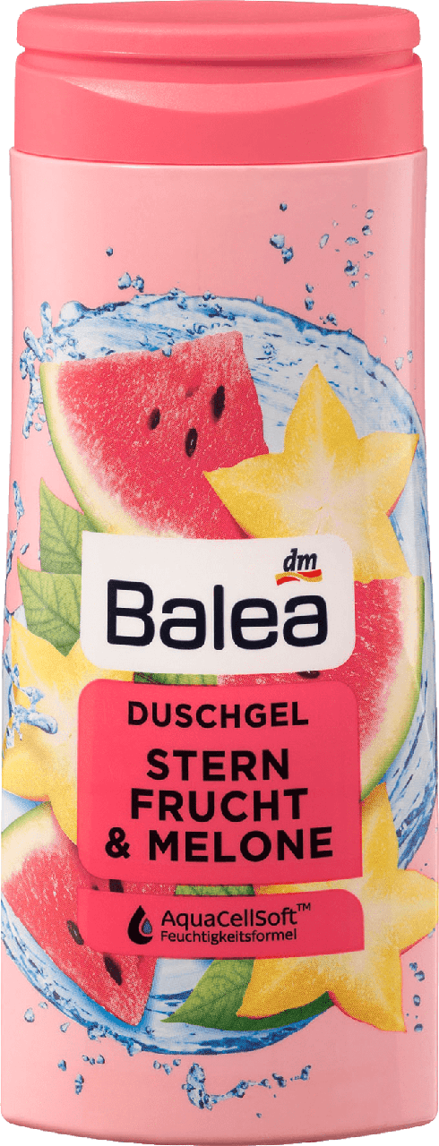 

Крем-гель для душа Balea Sternenfrucht & Melone, 300 мл.