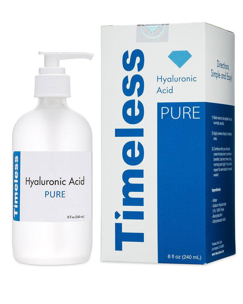 

Сыворотка с гиалуроновой кислотой Timeless, 1% HA (Hyaluronic Acid) США 240 мл