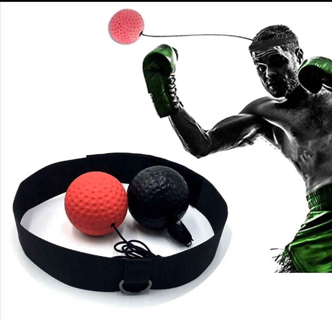 

Тренажер для бокса «Fight ball». Тренажер для точности удара файт бол Мячик на резинке