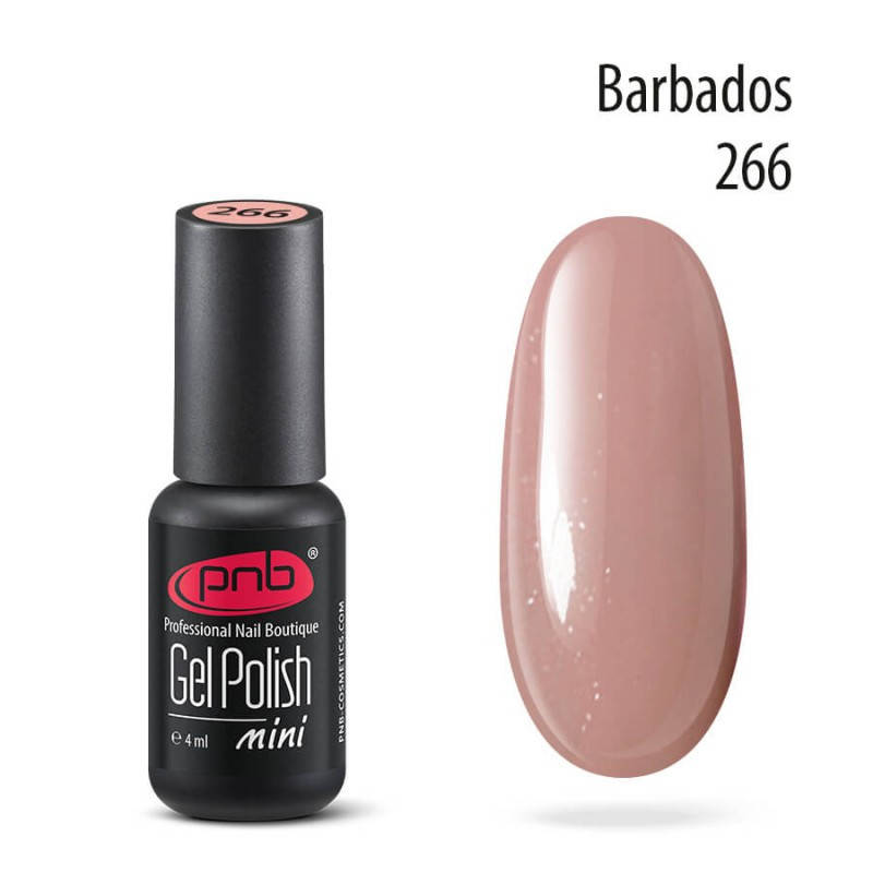 

Гель-лак PNB Gel nail polish mini №266 barbados 4 мл (15023Gu)