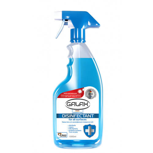 

Средство для дезинфекции поверхностей 1000 мл Das Disinfection Galax 724557