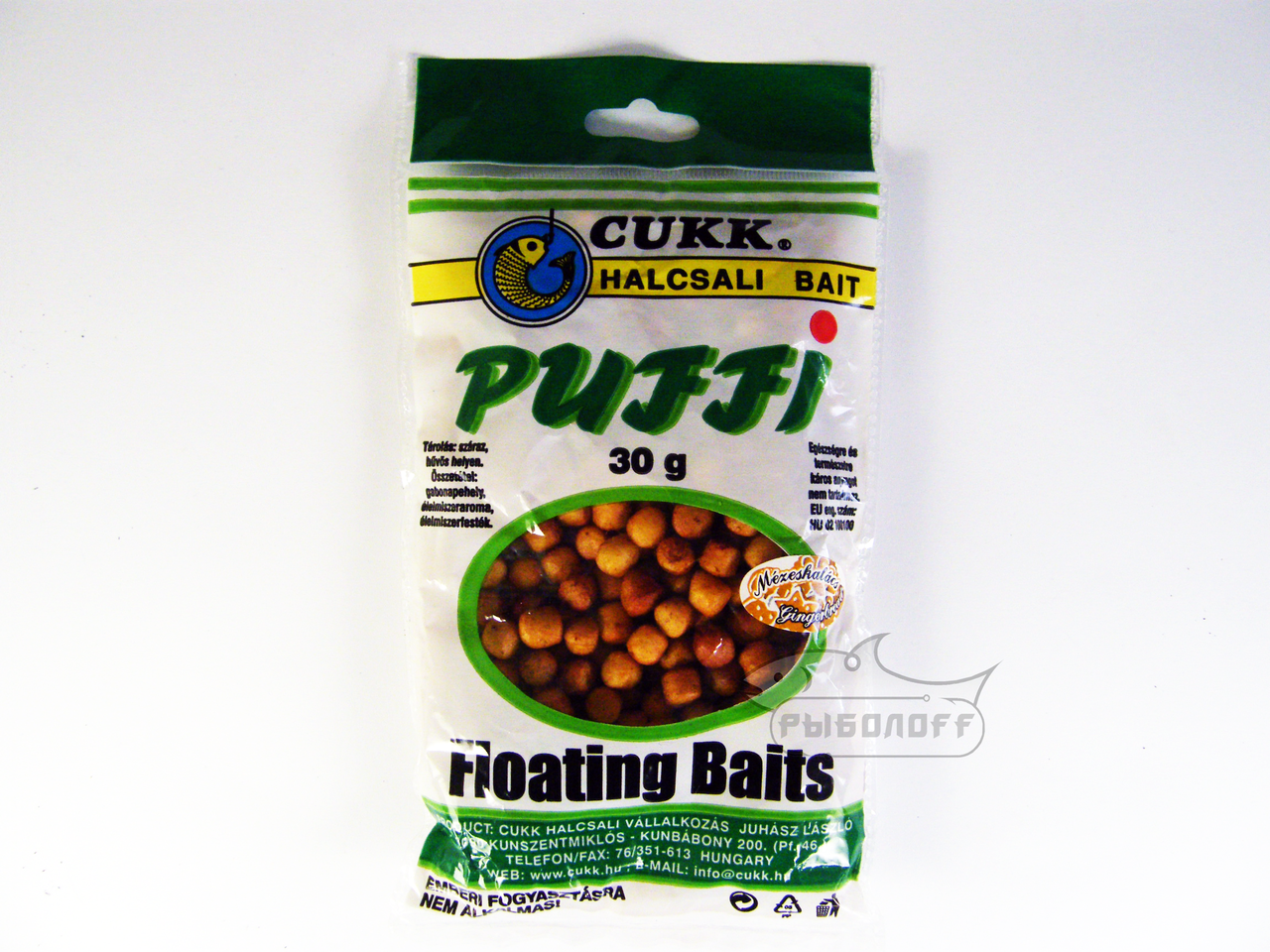 

Воздушное тесто CUKK Puffi со вкусом имбирного пряника крупного размера 30г