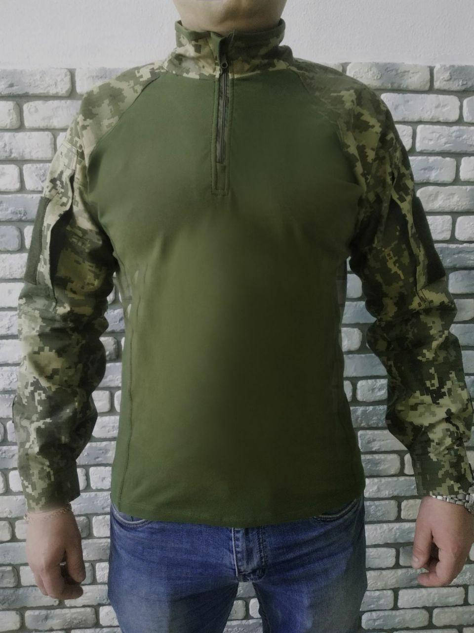 

Тактическая военная рубашка убакс XL (ubacs) , 100% хб. Плотность 210d, Зелёный