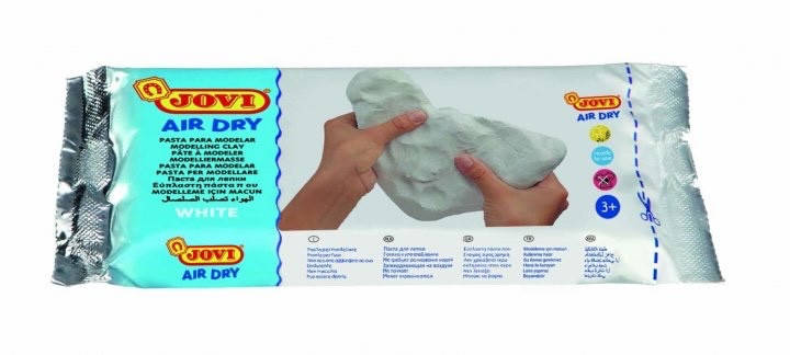 

Паста для моделювання Jovi Air Dry самозастигаюча 250 г Білий