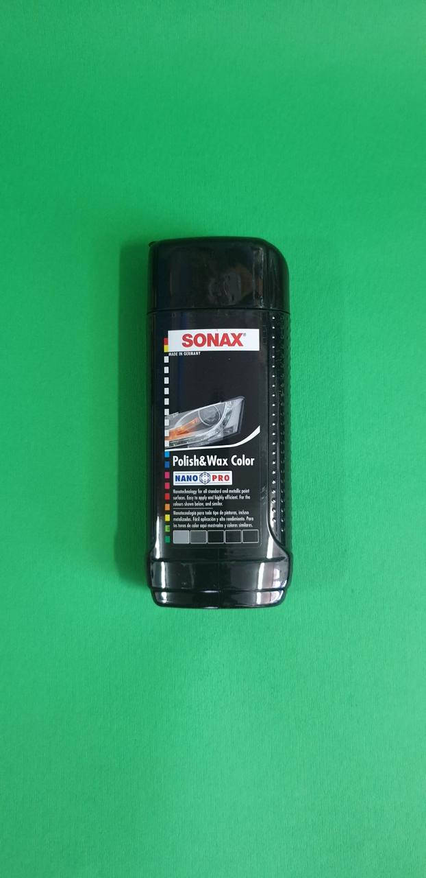 

Sonax Polish&Wax Color цветная полироль с воском ЧЕРНЫЙ 250 мл (296 141)