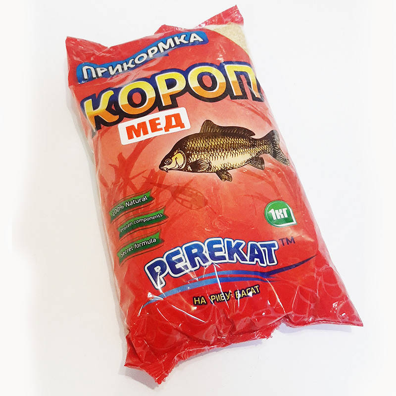

Прикормка Короп Мед 1кг Perekat