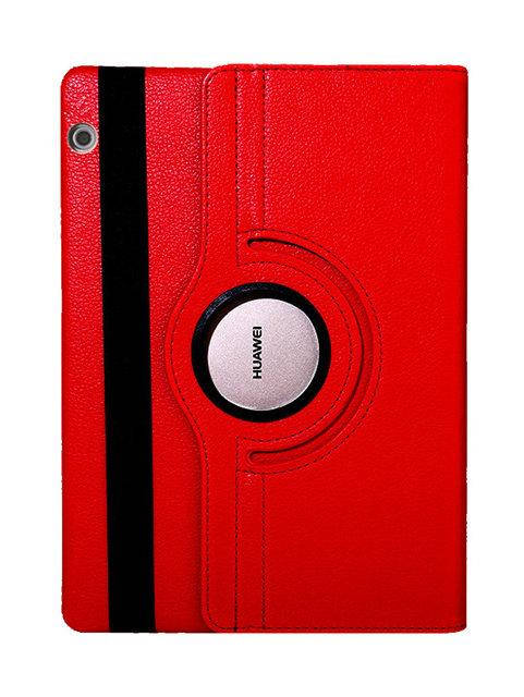 

Чехол поворотный для Huawei Mediapad T5 10 AGS2-L09 L03 AGS2-W09 W19 10.1" TTX 360° Leather Case Красный