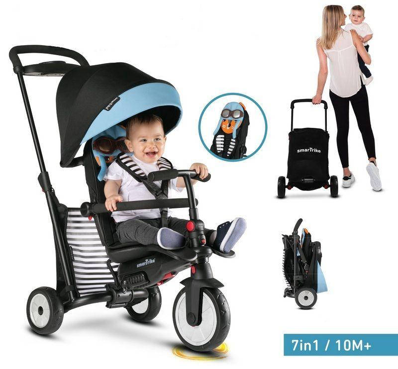 

Велосипед Smart Trike Tots 500 7в1 Blue - Squirrel, Синий