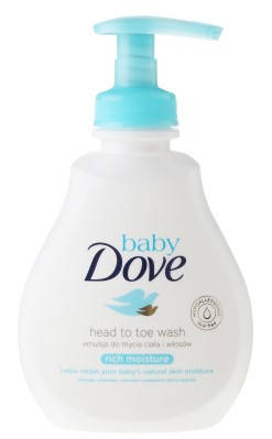 

Dove Baby Sensitive Moisture гель для мытья для тела и волос (200 мл)