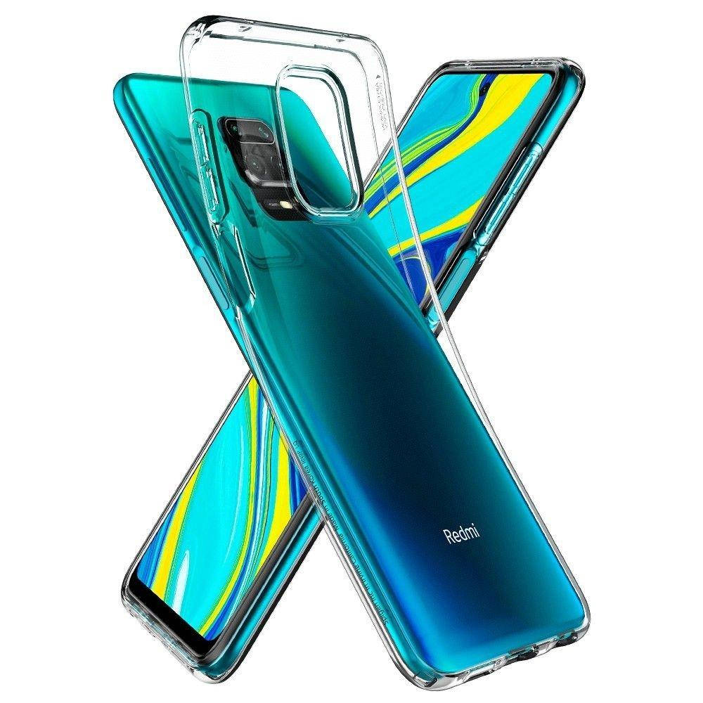 

Силиконовый прозрачный чехол для Xiaomi Redmi Note 9S (бампер)