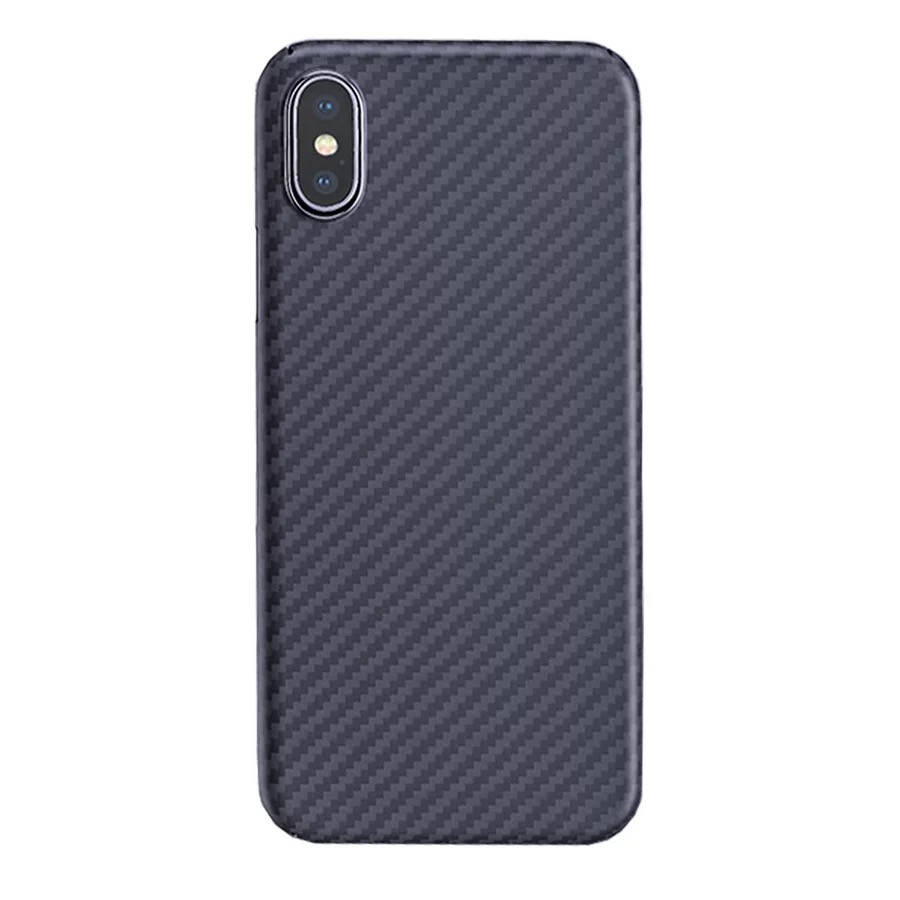 

Карбоновый чехол для Apple iPhone XS Max Karbon case, Черный