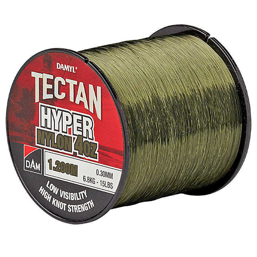 

Леска DAM Damyl Tectan Hyper 1200м 0,30мм 6.8кг (dark green), Зелёный