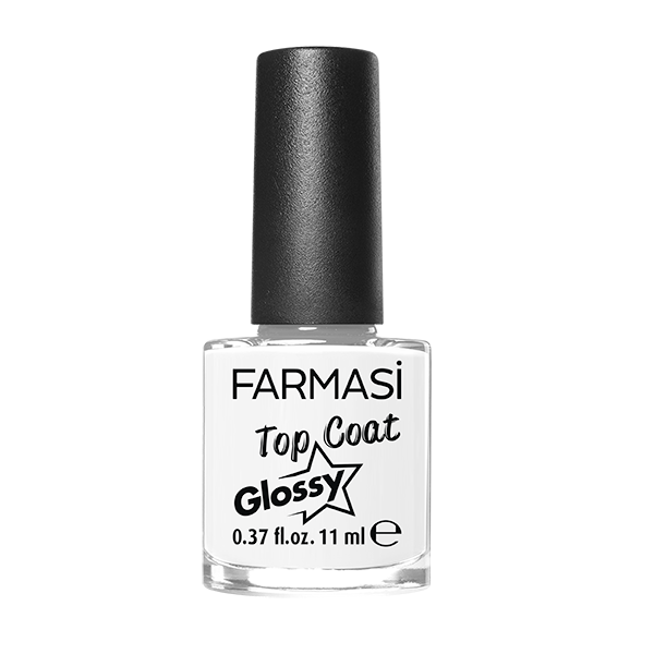 

Покрытие для ногтей с глянцевым эффектом Top Coat Glossy Farmasi