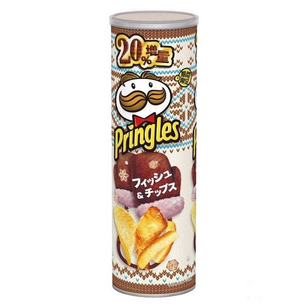 

Чипсы Pringles Winter Edition: Fish and Chips 190g